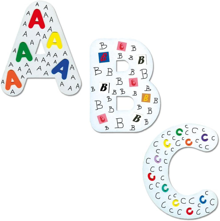 Wiemann Lehrmittel – Riesen-Buchstaben, Bastelbuchstaben aus Pappe, flach, 26 Stück