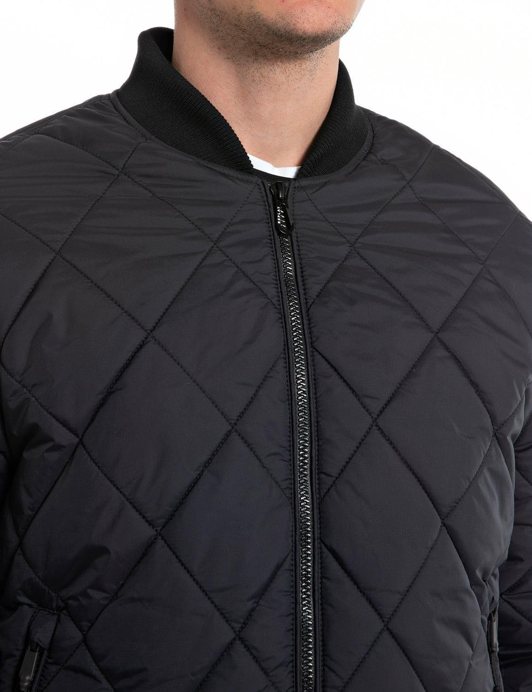 Replay Herren Jacke Bomberjacke Winter M Black 098, M Black 098