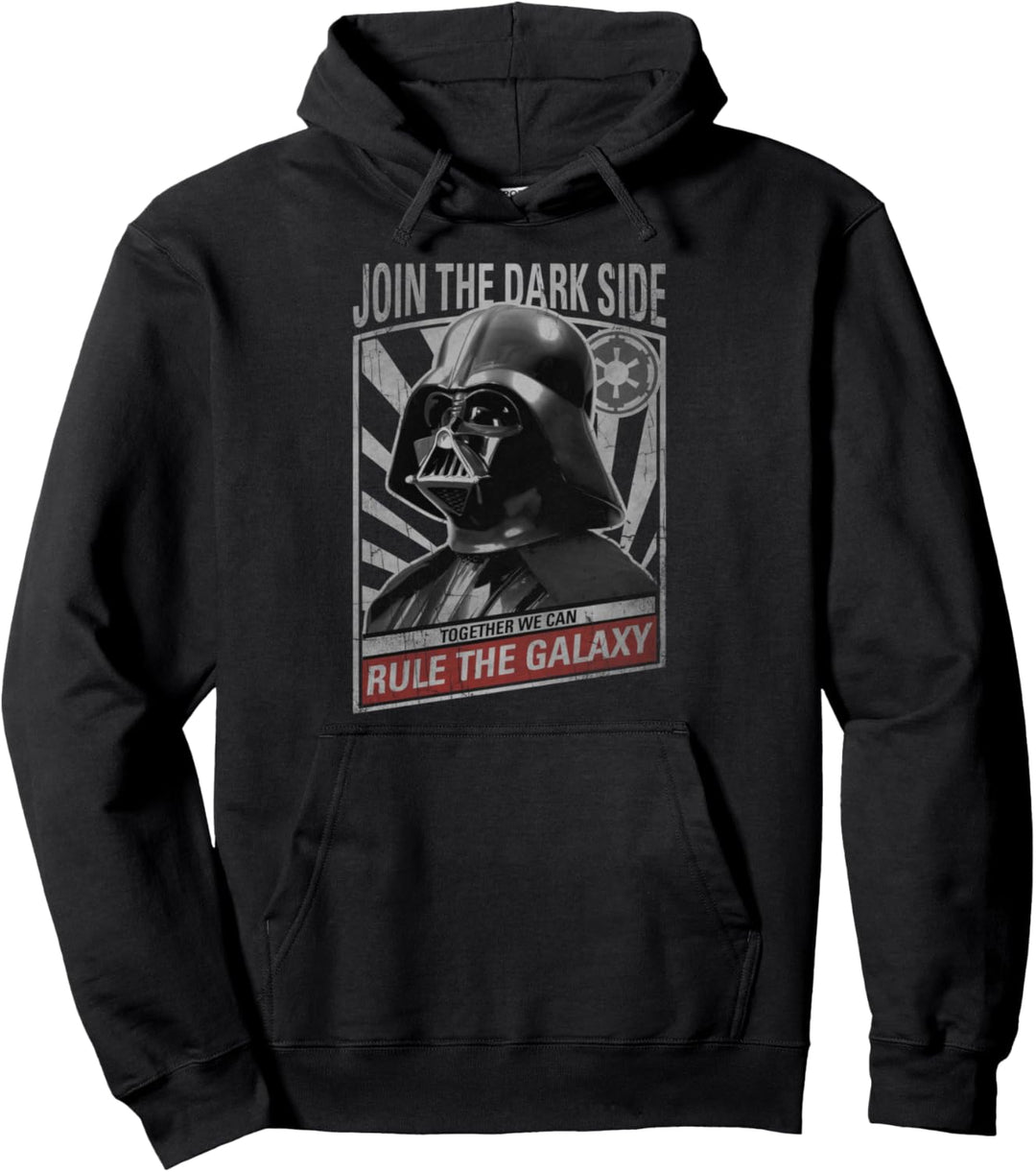 Star Wars Darth Vader Rule The Galaxy Poster Pullover Hoodie
