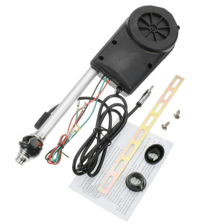 Baceyong Elektroautoradio-Autoantenne, 12VDC Ersatz-Kotflügelhalterung für Elektroauto-Antennen-Mont