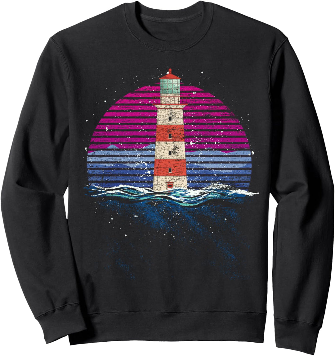 Retro Leuchtturm Sweatshirt