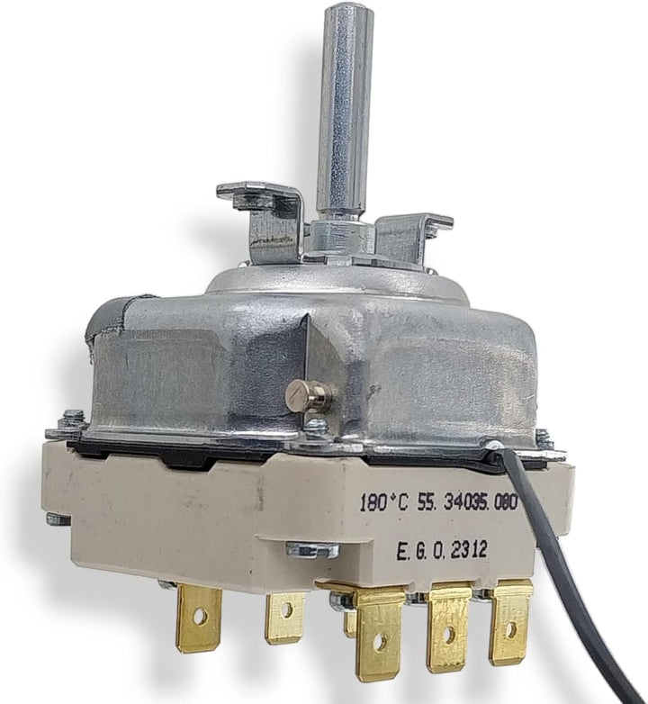 DL-pro Thermostat 95-180° für EGO 55.34035.080 5534035080 mit Stopfbuchse für Fritteuse