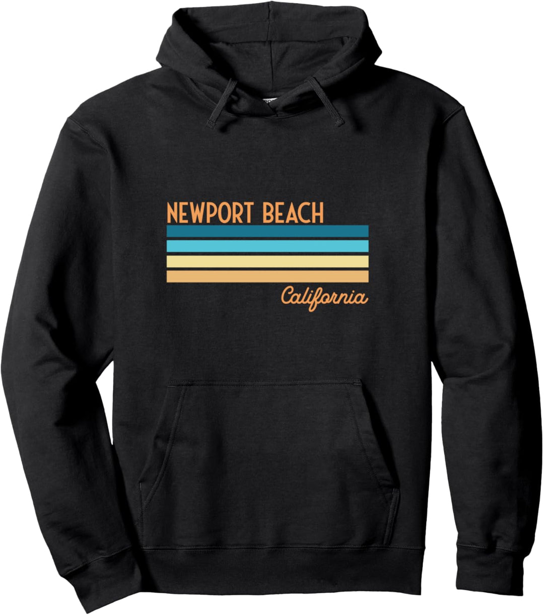 Newport Beach California Pullover Hoodie