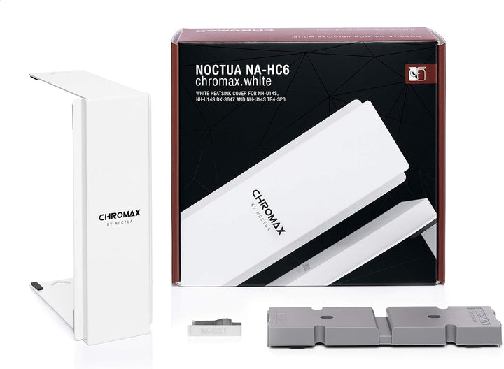 Noctua NA-HC6 chromax.white, Kühler-Abdeckung für NH-U14S, NH-U14S TR4-SP3 & NH-U14S DX-3647 (Weiss)