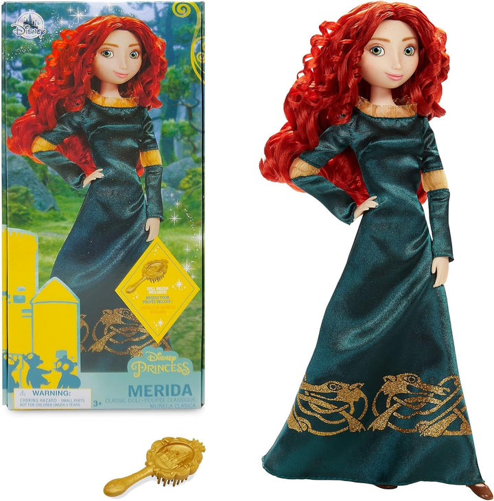 Disney Store Offizielle Merida-Puppe für Kinder, Merida – Legende der Highlands, 29 cm, vollbeweglic
