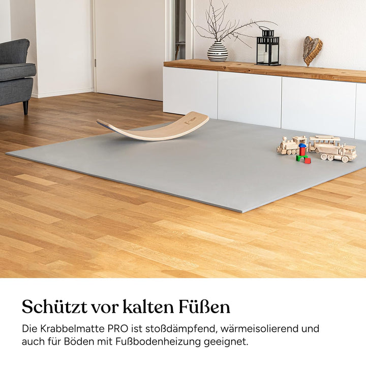 Ehrenkind® Krabbelmatte PRO | Extra dick und soft | Made in Germany | Spielmatte Baby |Oeko-Tex 100