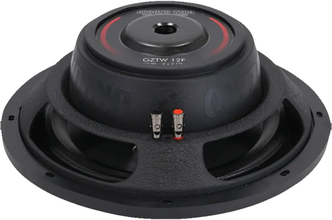 Ground Zero GZTW- 12F 30 cm Flacher Subwoofer - 2 x 2 Ohm - 350 WRMS