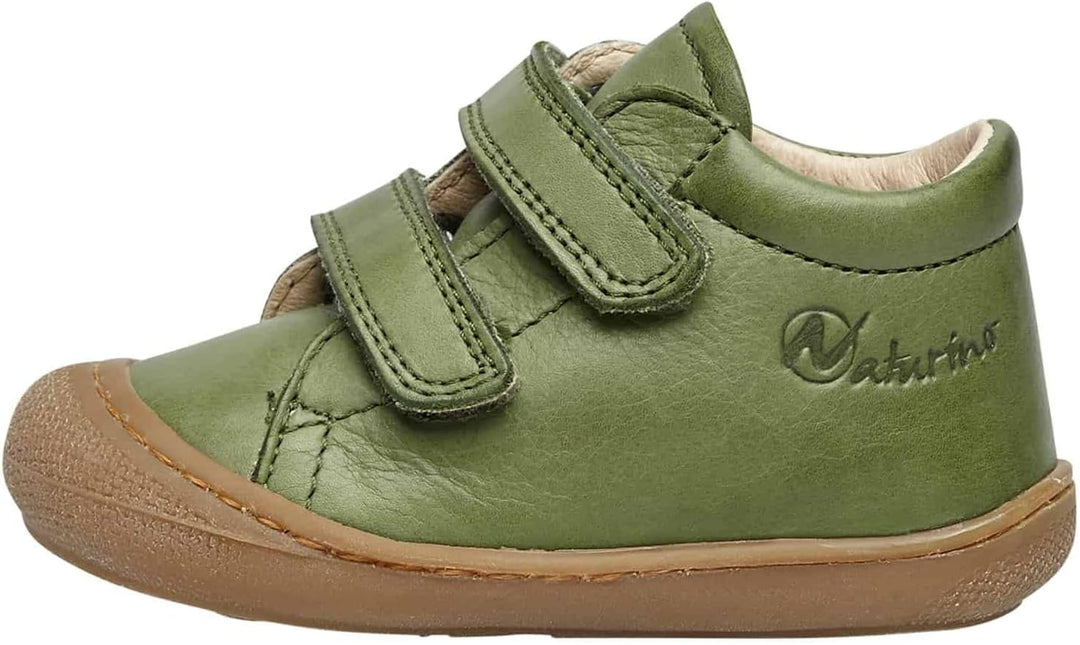 Naturino Cocoon-Lauflernschuhe aus Nappaleder, grün 20