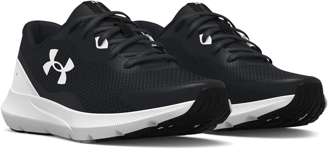 Under Armour Jungen Boys' Grade School Ua Surge 3 Running Shoes Visual Cushioning 36.5 EU Black Whit