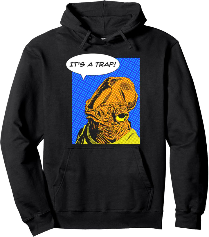 Star Wars Admiral Ackbar It's A Trap Pullover Hoodie