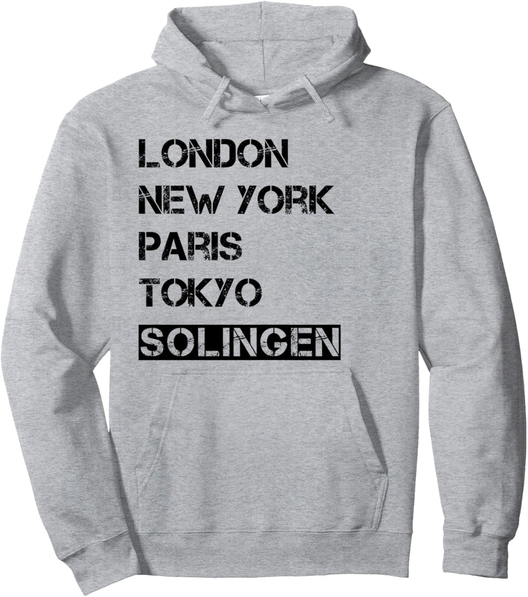 Hier lebe ich! Stadt & Heimat Solingen Pullover Hoodie