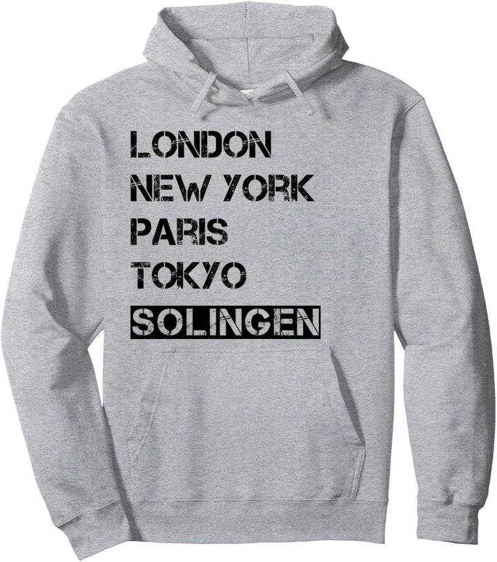 Hier lebe ich! Stadt & Heimat Solingen Pullover Hoodie