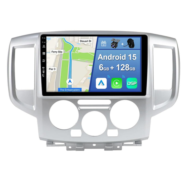 [6GB+128GB] Android 14 Autoradio für Nissan NV200 2014-2018-[Integriertes CarPlay/Android Auto/DSP/G