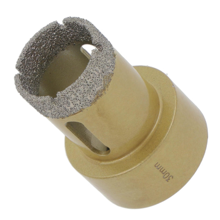 PRODIAMANT Diamant Fliesenbohrer 30 mm passend für X-Lock Aufnahme – Trockenbohrer für Feinsteinzeug