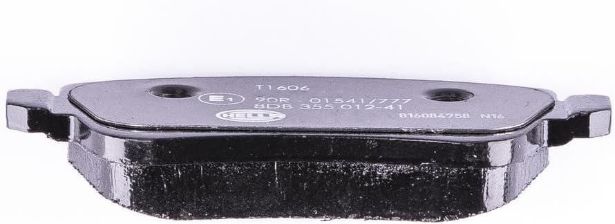 HELLA PAGID 8DB 355 012-411 Bremsbelagsatz - T1606 - Dicke/Stärke: 16.8mm - Bremssystem: Lucas - nic