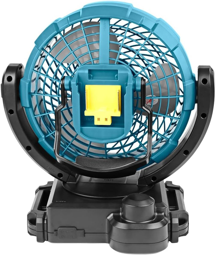 Makita DCF102Z Akku Lüfter 18 V (ohne Akku, ohne Ladegerät), Blau, 101 101 Blau, 101 Blau