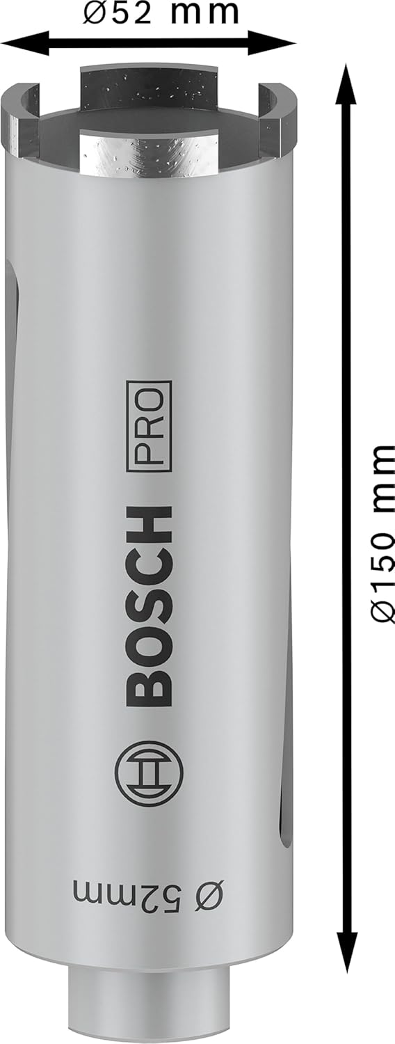 Bosch Professional Diamant-Bohrkrone trocken G 1/2" Best for Universal (Ø 52 mm) 52 mm G 1/2", 52 mm