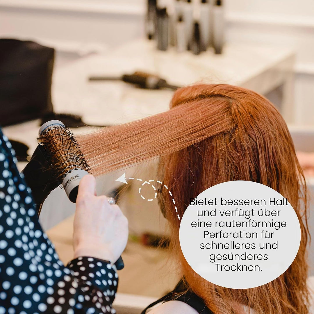 Termix Evolution Basic. Professionelle, thermische Rundhaarbürste mit ionisierter Hochleistungsfaser