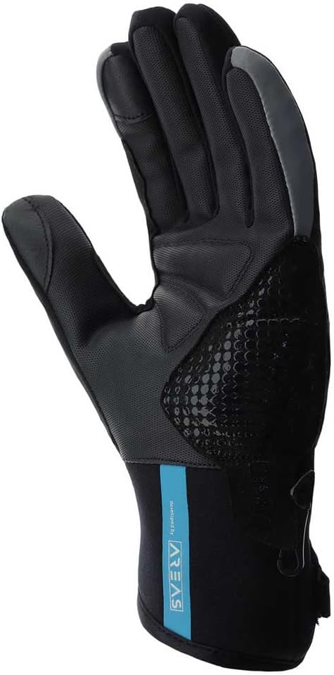 UYN Unisex Firebolt Gloves, Schwarz Schwarz, M