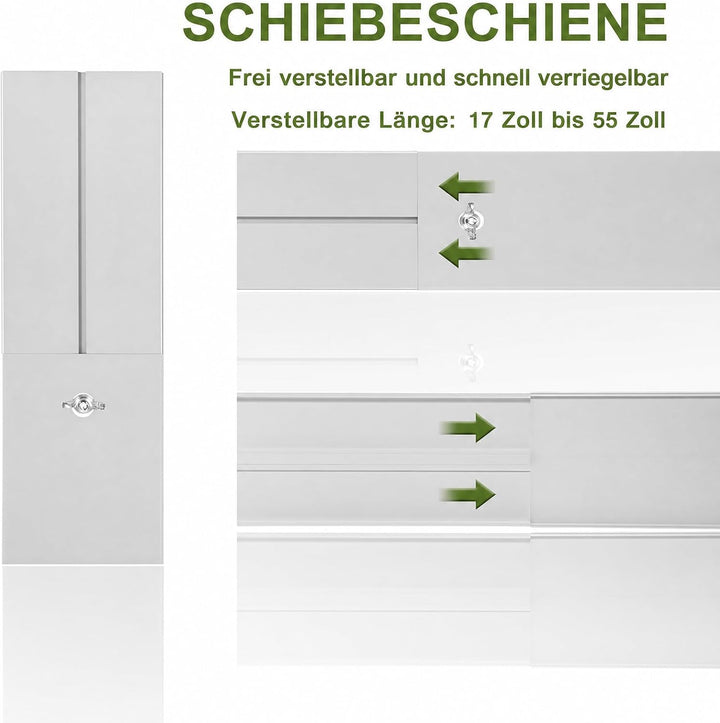 Fensterabdichtung Klimaanlage Platte Kit für Mobile Klimageräte