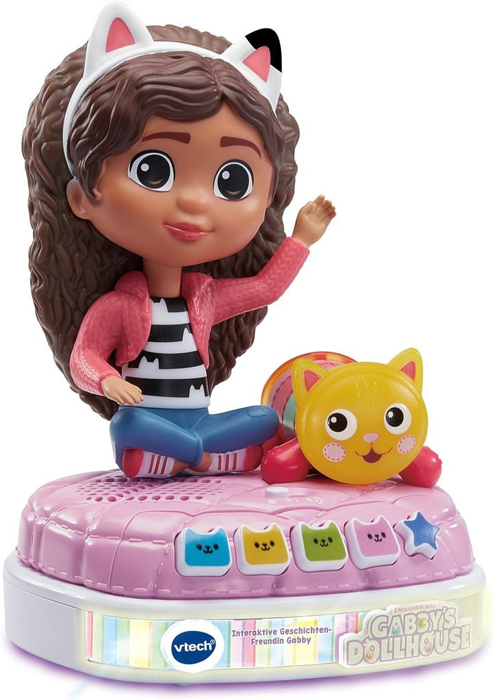 VTech Gabby's Dollhouse - Interaktive Geschichten-Freundin Gabby – Spannende Geschichten mit den Ori
