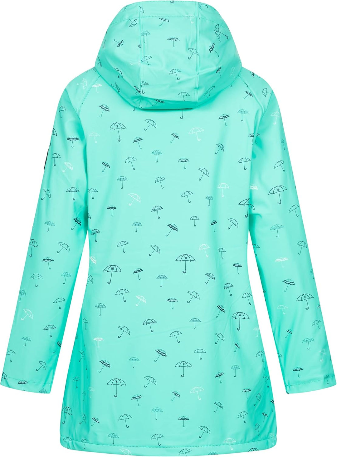 Seestern Damen Umbrella Regenjacke 50 turquoise, 50 turquoise