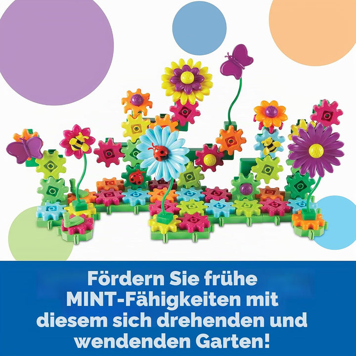 Learning Resources Gears! Gears! Gears!® Blumengarten bauen und erblühen lassen, Blumengarten