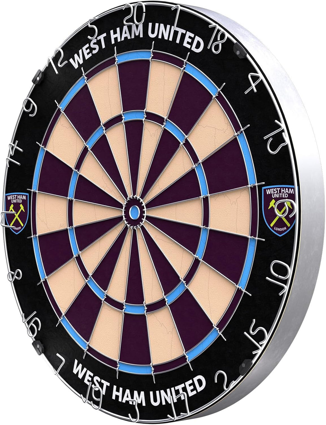FOCO Offiziell lizenzierte Dartscheiben des Fussballclubs, erhältlich in mehreren Designs West Ham,
