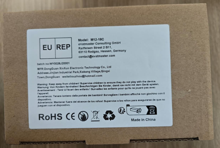 Powarobor M12-18C Multi-Voltage Ersatz Schnellladegerät Kompatibel mit Milwaukee 12V-18V Li-ion Akku