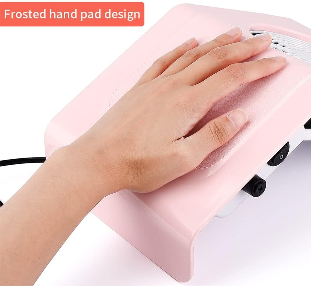 SQUADO Professioneller Tischstaubsauger für Maniküre Nail Art Rekonstruktion für Nagelfeilen
