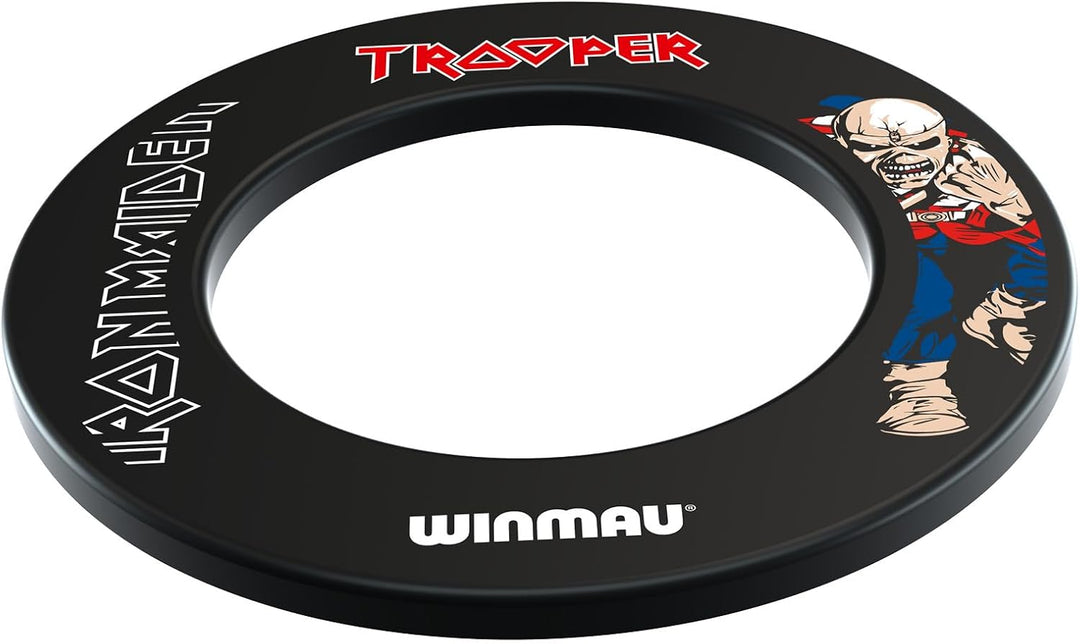 WINMAU Dartscheiben-Einfassungen Schwarz Trooper, Schwarz Trooper