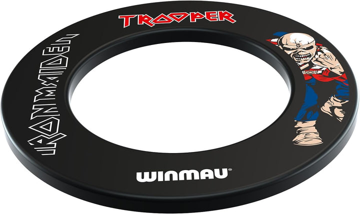 WINMAU Dartscheiben-Einfassungen Schwarz Trooper, Schwarz Trooper
