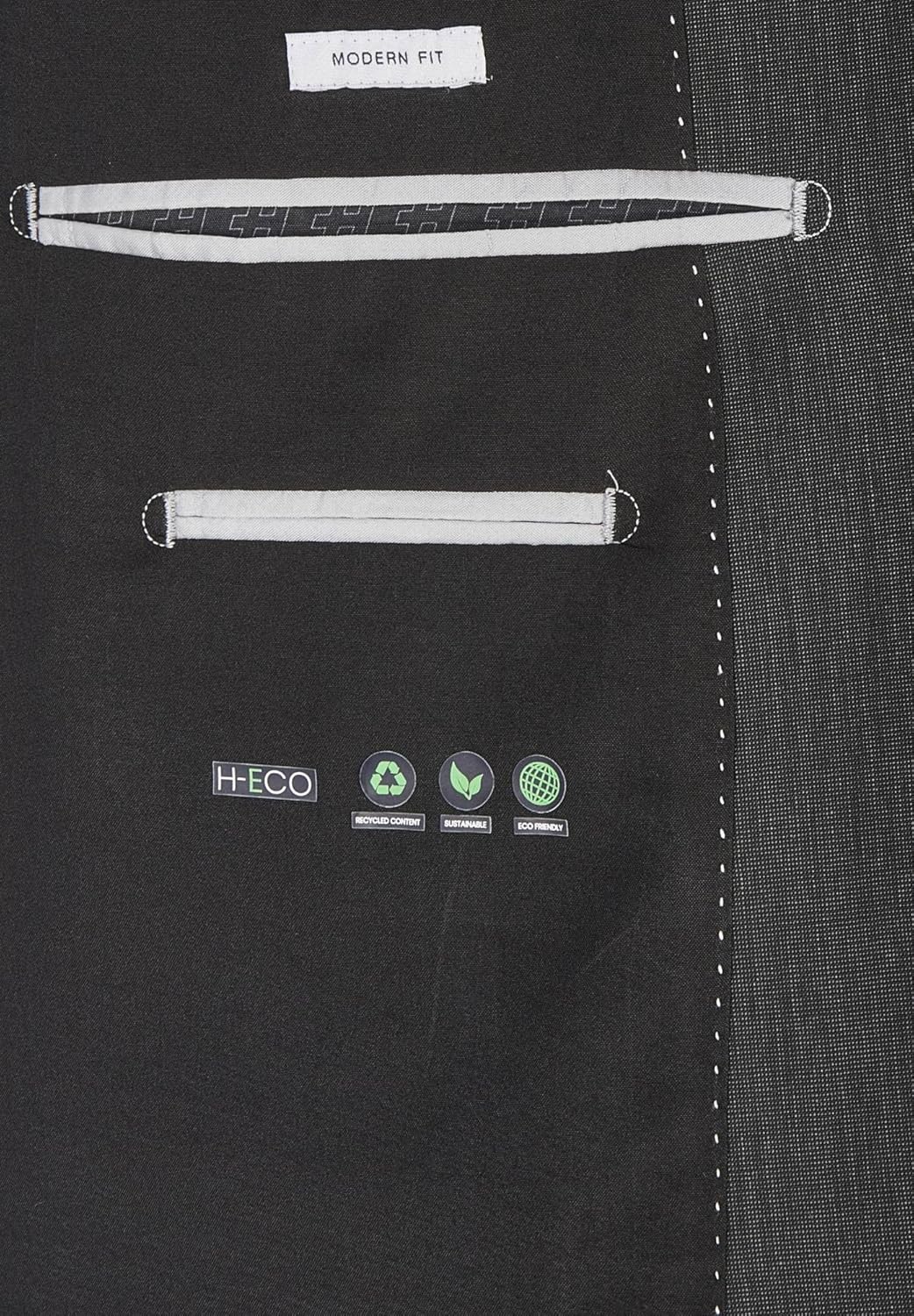 Daniel Hechter - Modern Fit - Herren Baukasten Sakko 24 Grau/Anthrazit (970), 24 Grau/Anthrazit (970