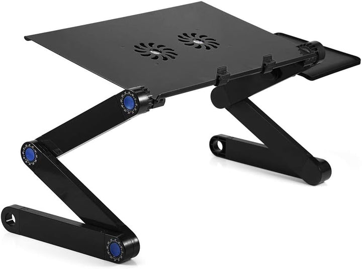 Faltbarer Laptop-Tisch, PC-Ständer für Notebooks mit einer Grösse von 17 Zoll, verstellbar, aus Alum