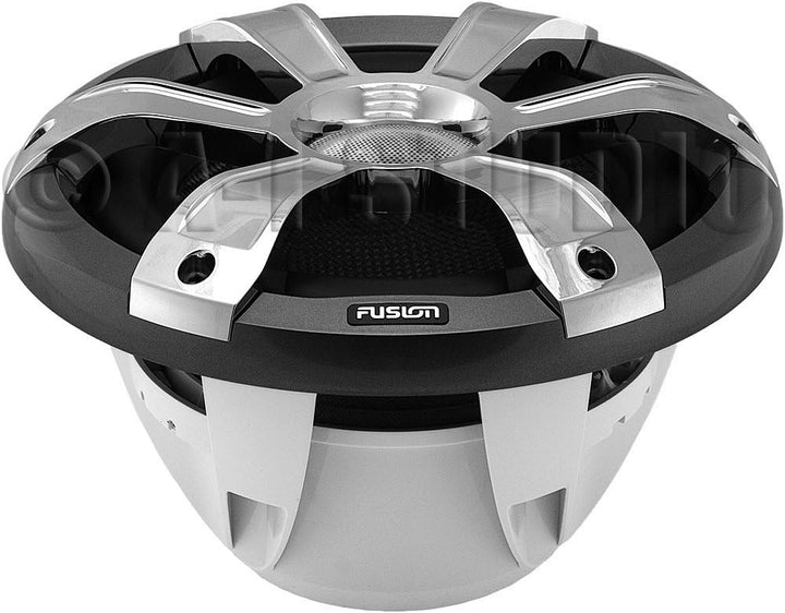 Fusion Marine Hochleistungslautsprecher mit LED-Beleuchtung, Chrom 6.5-Inch, 6.5-Inch