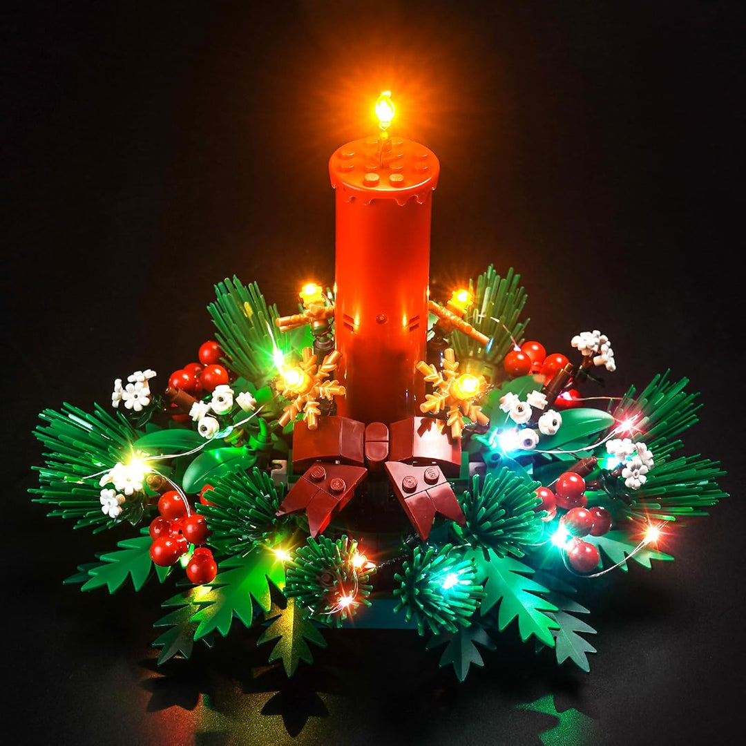 Led Licht Set Kompatibel mit Lego Christmas Table Decoration (Kein Modell), Dekorationsbeleuchtungss