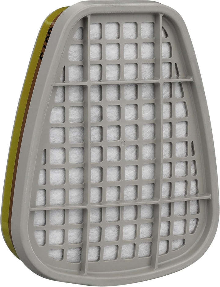 3M 6075, A1 Filter, gegen organische/anorganische und saure Gase/Dämpfe (8-er Pack) Single, Single