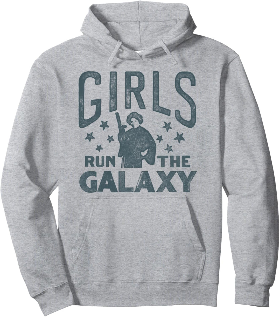 Star Wars Princess Leia Girls Run The Galaxy C1 Pullover Hoodie