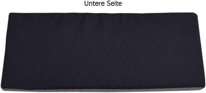 Z4L WauWau Haustier Fensterbank Cleo 50cm x 20cm grau gesteppt 50 x 20 x 3cm (S) Grau, 50 x 20 x 3cm