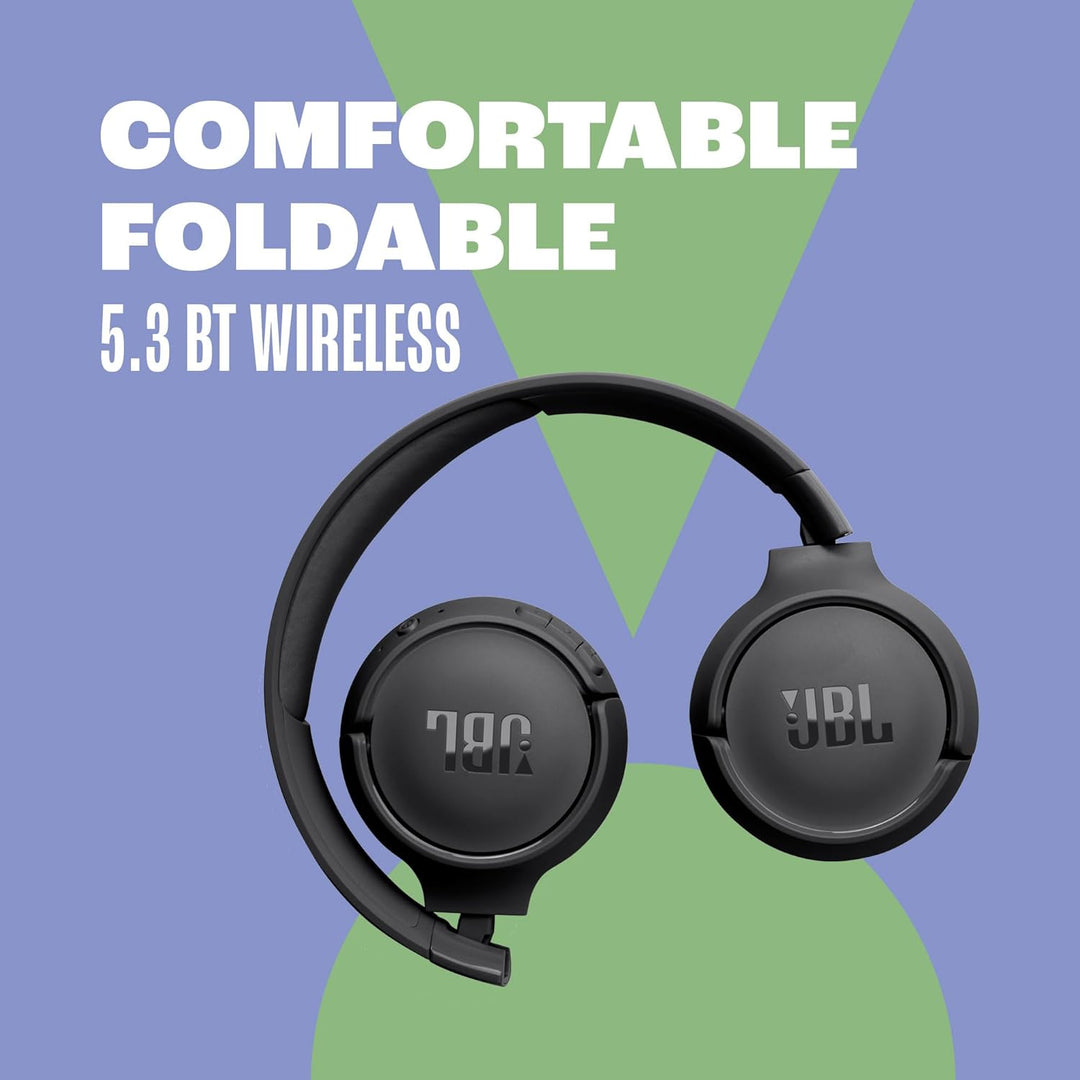 JBL Kabelloser Kopfhörer Typ Tune 520BT Frequenzgang 20-20000 Hz, Bluetooth 5.3, Blau, blau