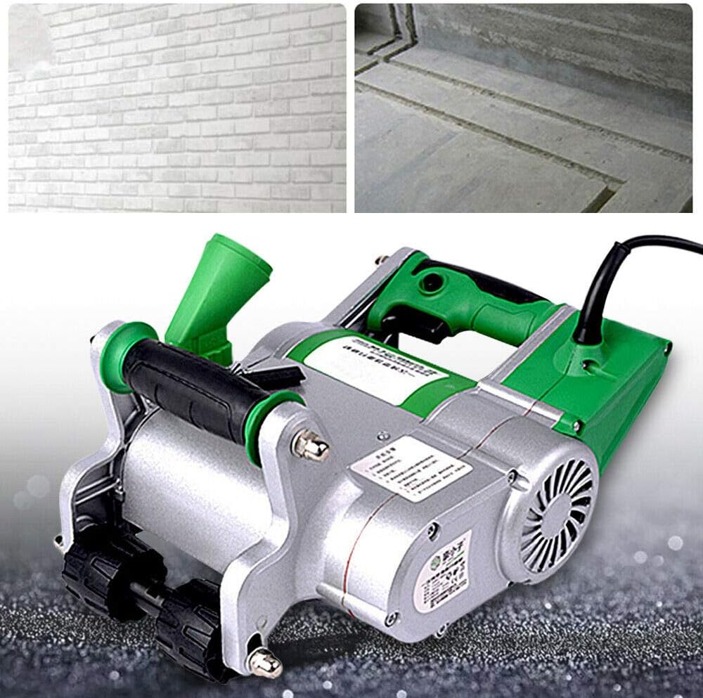 220V Elektrische Schlitzfräse 1100W Backsteinmauer Beton Schneiden Slotting Maschine Wand-Strehler M