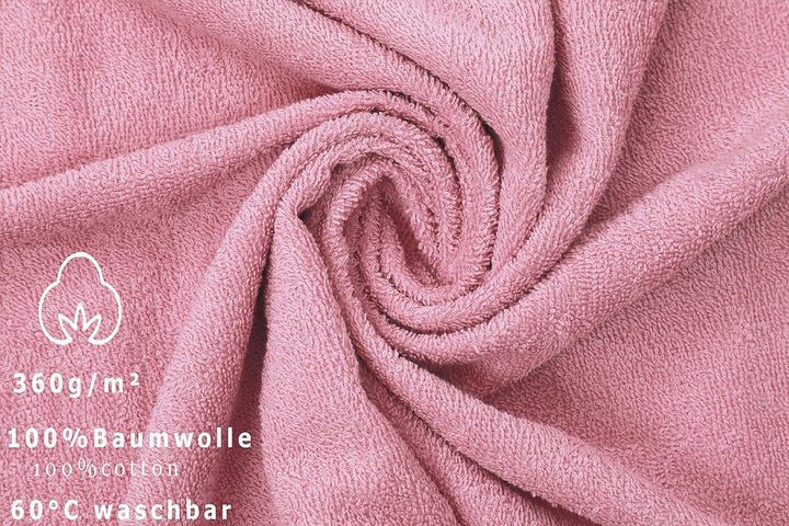 Betz Handtuch 6er Pack Handtücher Set Berlin Grösse 50x100 cm 100% Baumwolle - gut trocknend, leicht