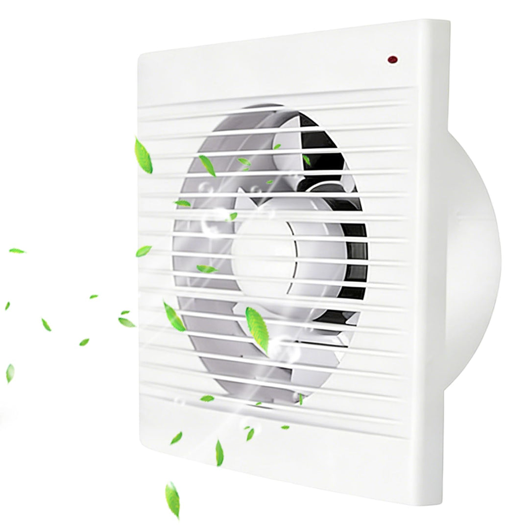 GOMETY Badlüfter 100mm Abluftventilator Leiser 35 dB, 142 m³/h 15 W Badezimmer Lüfter mit Rückstaukl