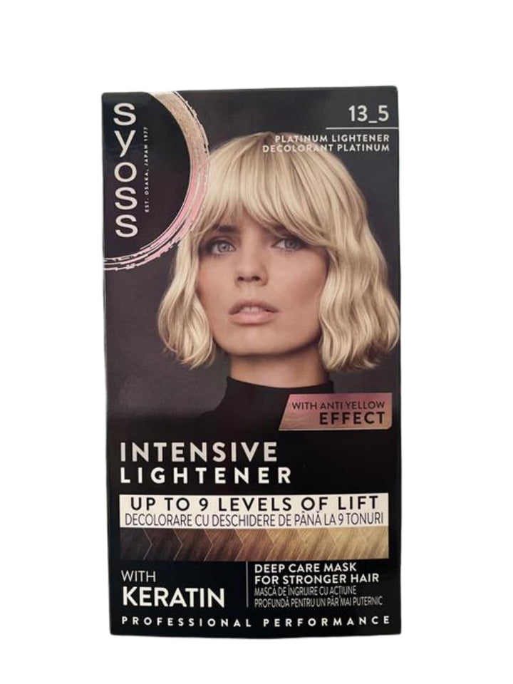 Syoss Coloration, 13-5 Platin Aufheller, 3er Pack (3 x 157 ml) 13-5 Platin Aufheller 1 stück (3er Pa