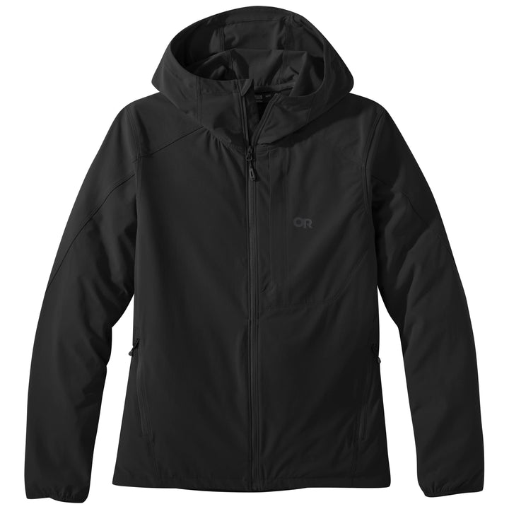 Outdoor Research Herren Men's Deviator Hooded Vest Herren Deviator Kapuzenweste S Schwarz, S Schwarz