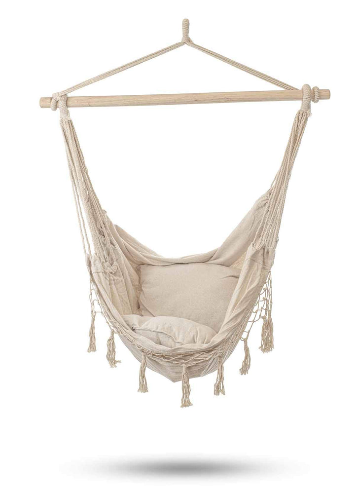 ikonka, Outdoor Hängesessel für Terrasse Hof Garten Outdoor Backpacker Camping Garten und Reisen Wei