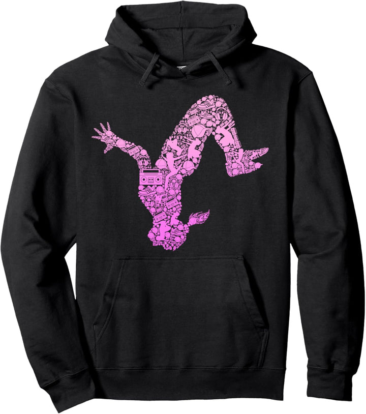 Parkour Mädchen Parcouring Parcour Kinder Pullover Hoodie