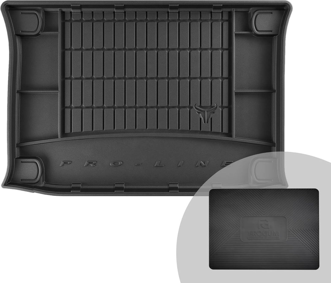 FROGUM ProLine 3D Gummimatte Exklusive Auto Kofferraummatte Kofferraumwanne für Ford Focus I 1998-20