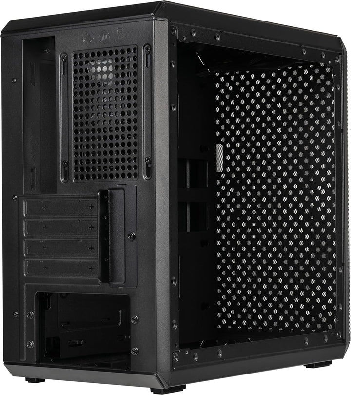 Cooler Master MasterBox Q300L V2 – mATX-Mini-Tower-Gehäuse, 1 x 120 mm vorinstallierter hinterer Lüf