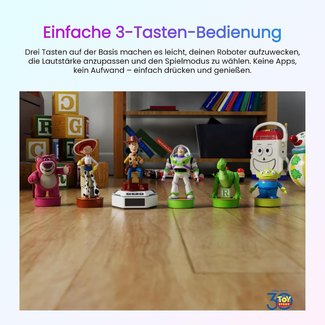 Robosen Toy Story Mini-Roboter Sammlerset – Interaktive Smart-Figuren mit Stimme & Bewegung | Woody,